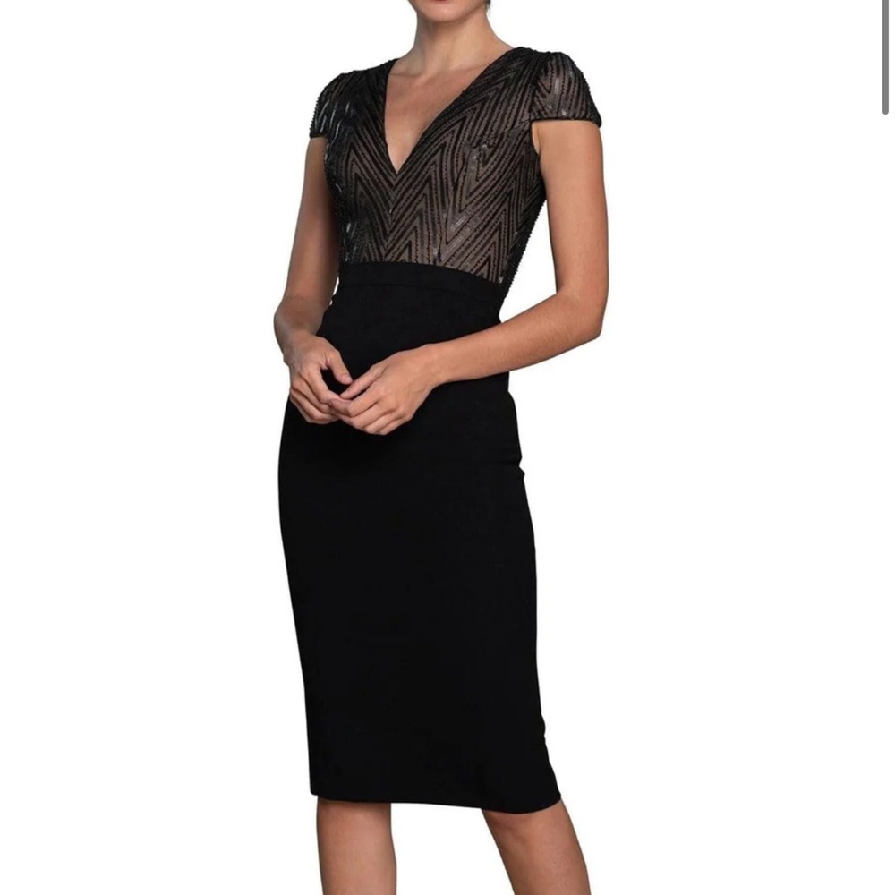 New Dress the Population Ivy Dress Sz Small